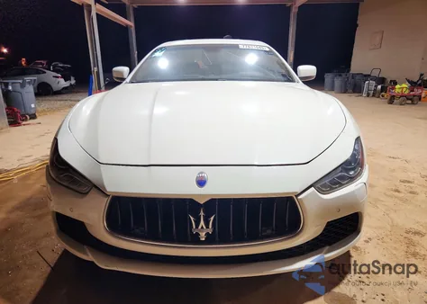 2014 Maserati Ghibli из США, поврежденный, VIN ZAM57XSA5E1081980